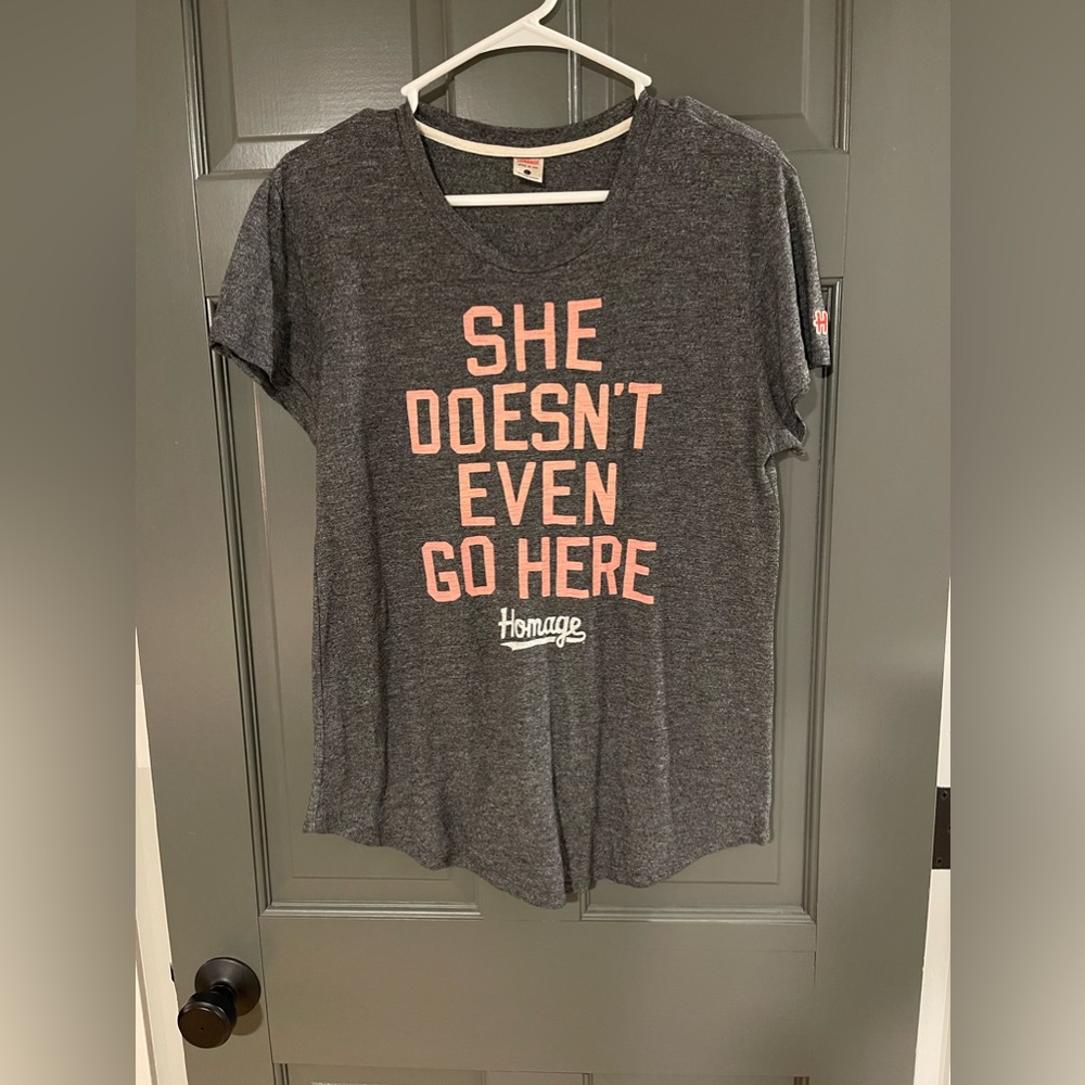 Homage “Go Here” Mean Girls Tee - Size S